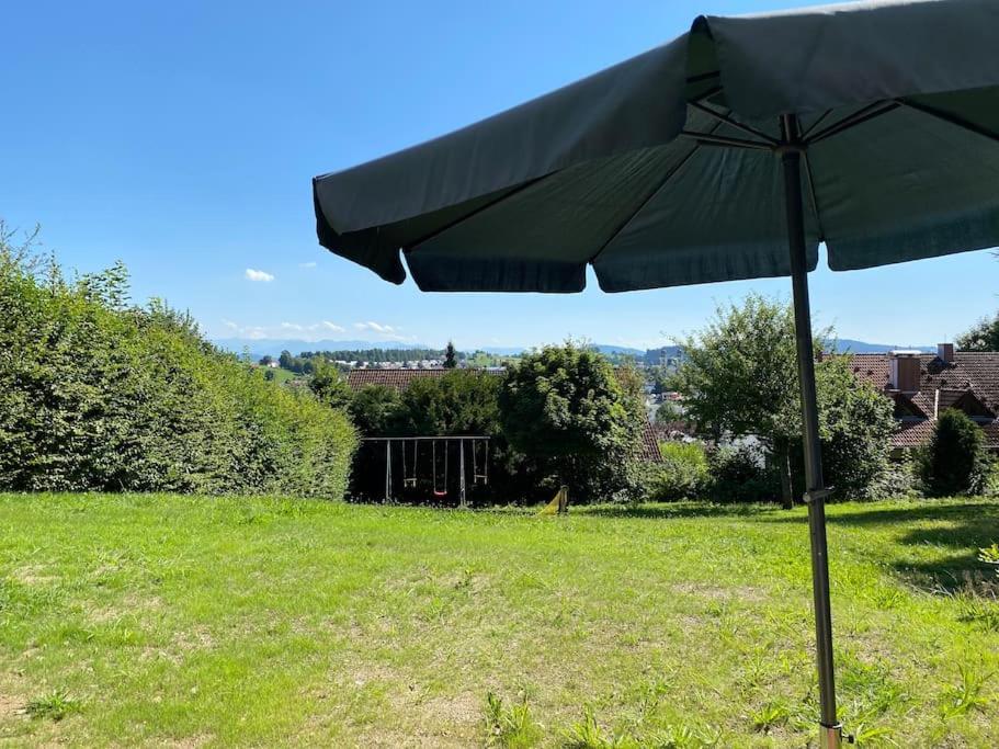 Ferienwohnung Mit Traumblick Und Grossem Garten Lindenberg im Allgäu Exterior foto